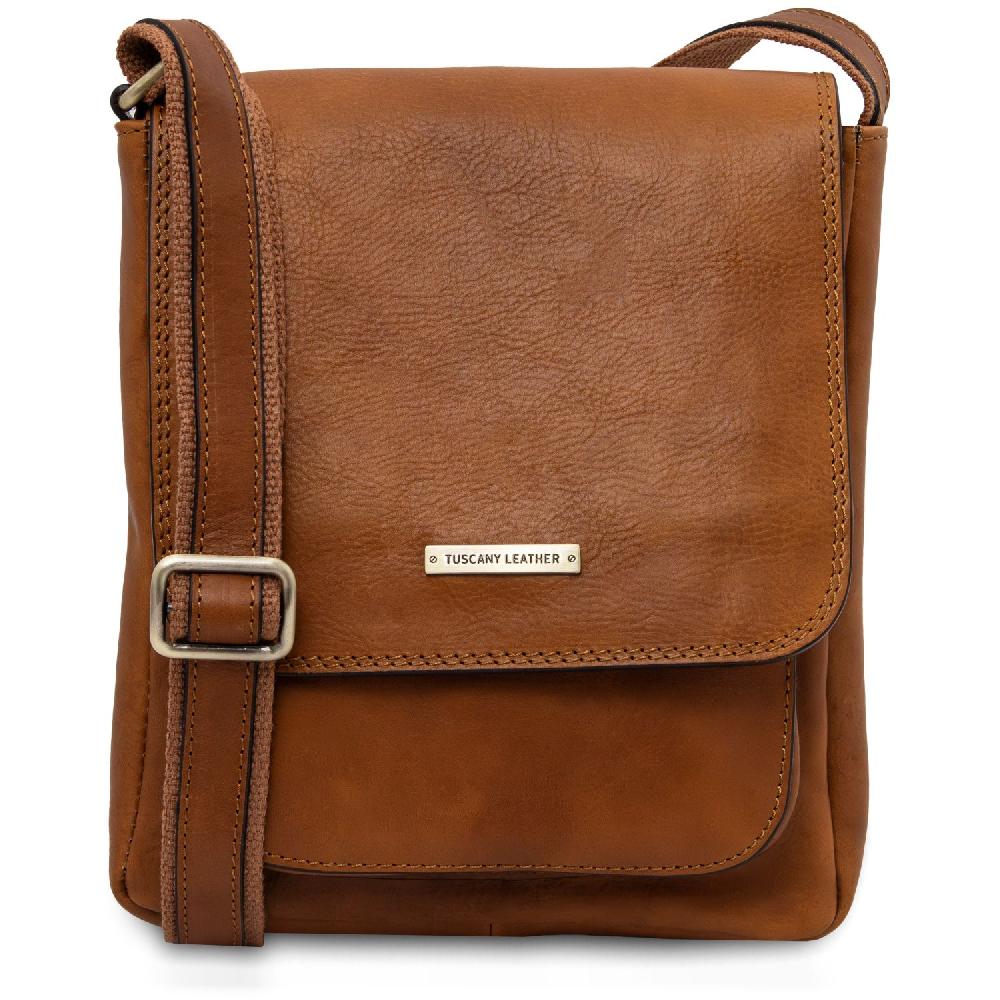Tuscany Leather Borsello da Uomo in Pelle con Tasca Frontale Sconto