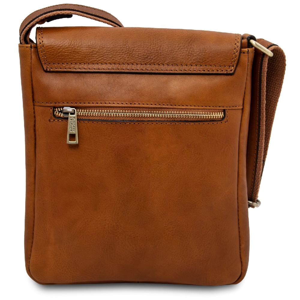 Tuscany Leather Borsello da Uomo in Pelle con Tasca Frontale Sconto