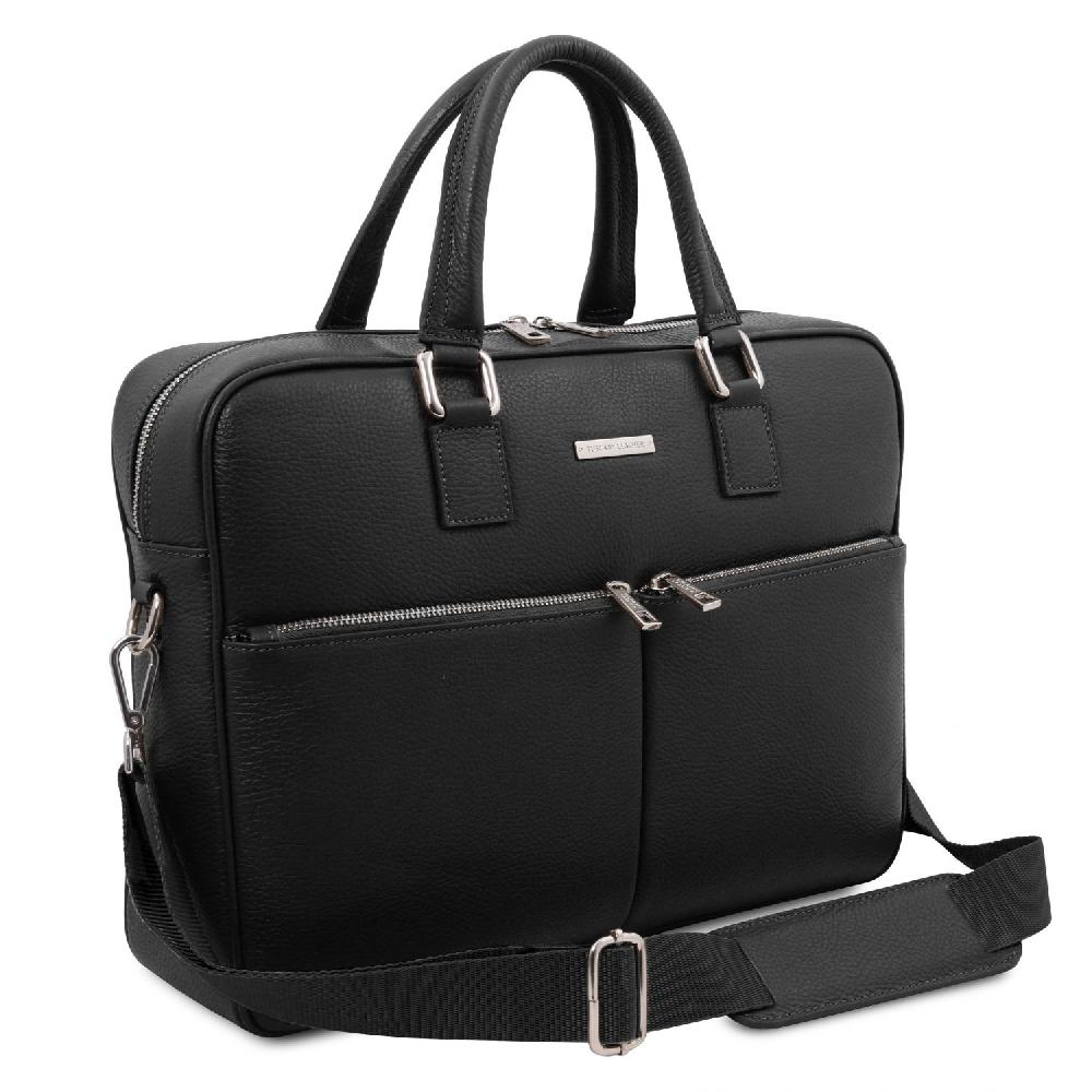 Tuscany Leather Borsa Porta Computer in Pelle Outlet