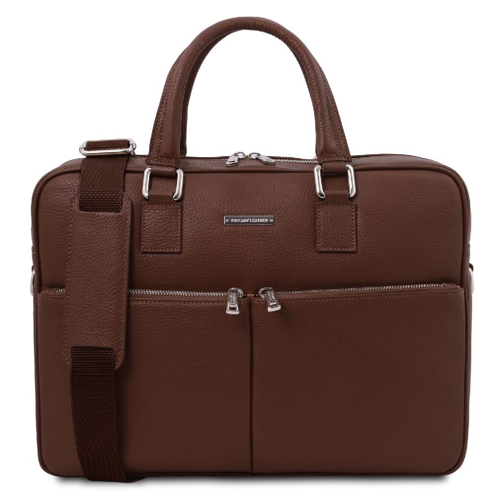 Tuscany Leather Borsa Porta Computer in Pelle In Vendita