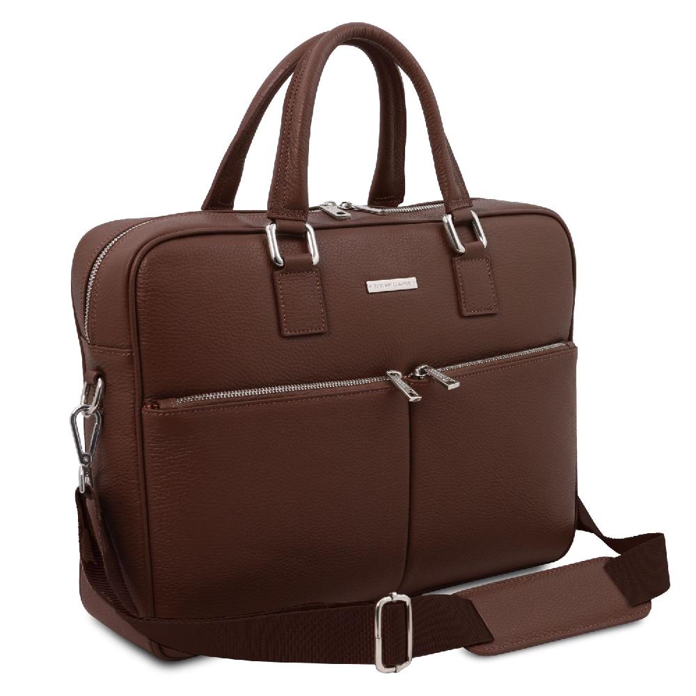 Tuscany Leather Borsa Porta Computer in Pelle In Vendita