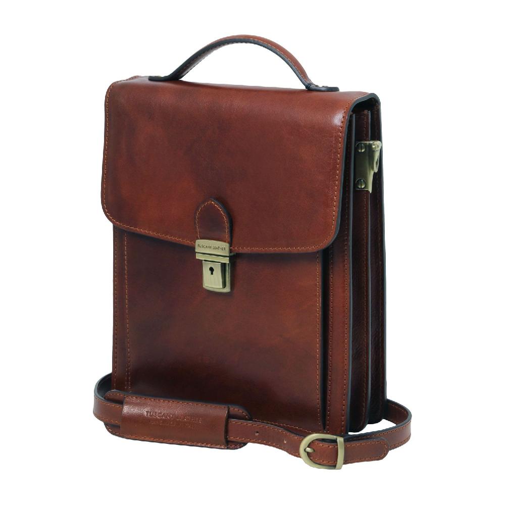 Tuscany Leather Borsello in Pelle a Tracolla - Misura Grande Hotsell