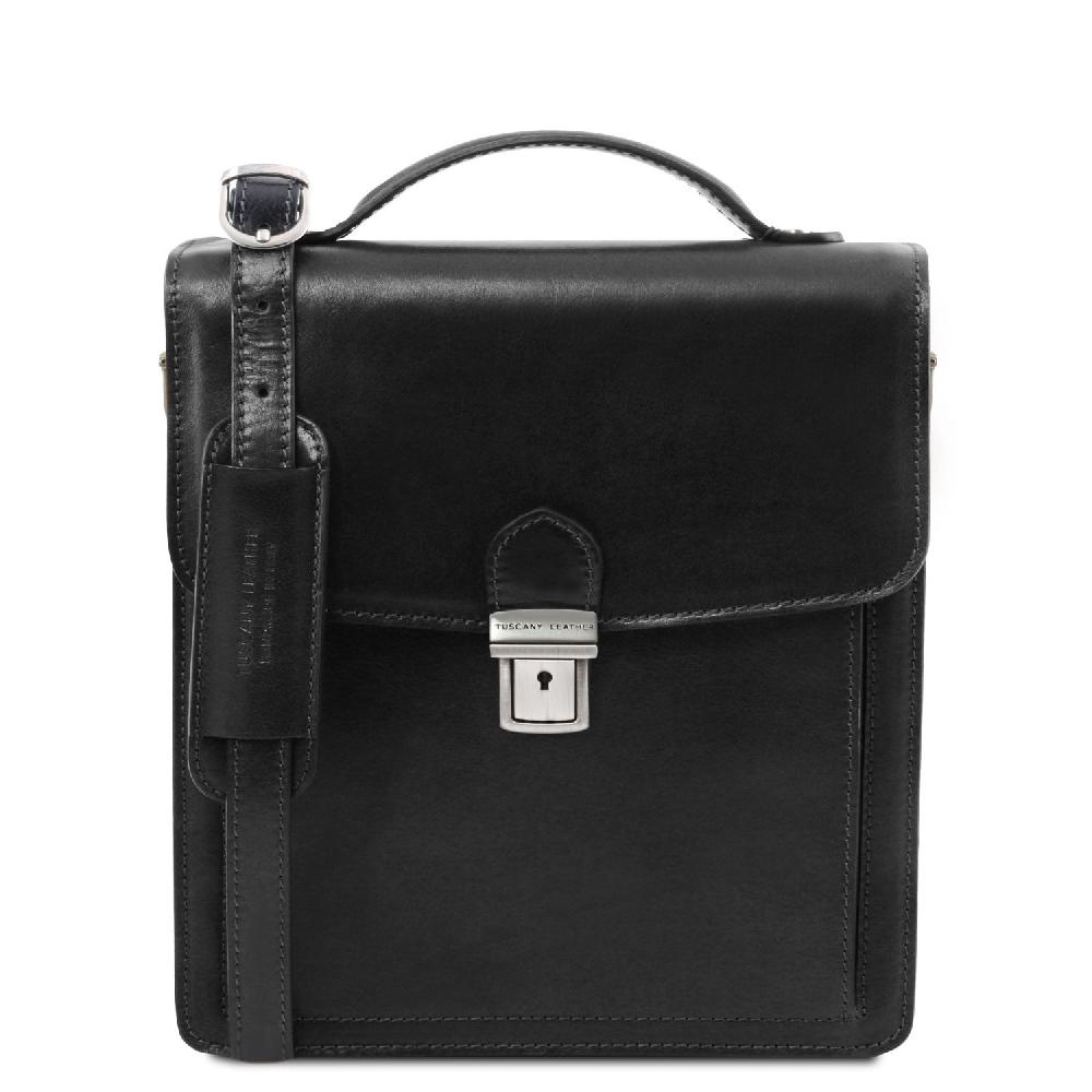 Tuscany Leather Borsello in Pelle a Tracolla - Misura Piccola Saldi Di Fabbrica