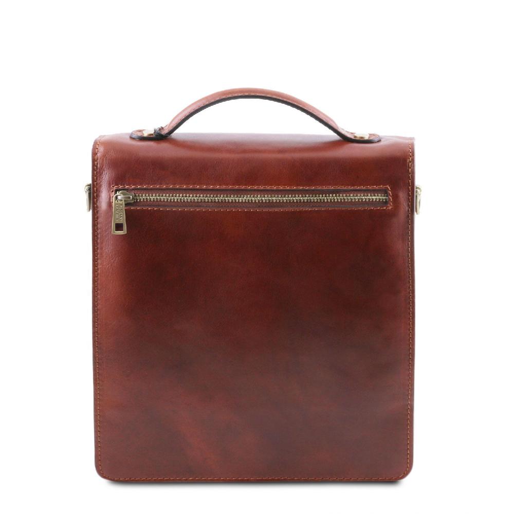 Tuscany Leather Borsello in Pelle a Tracolla - Misura Piccola Vendite Flash