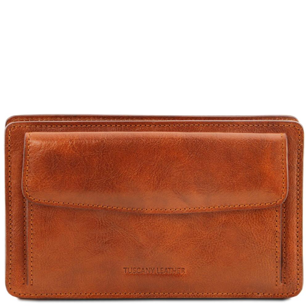 Tuscany Leather Esclusivo Borsello a Mano in Pelle Moda