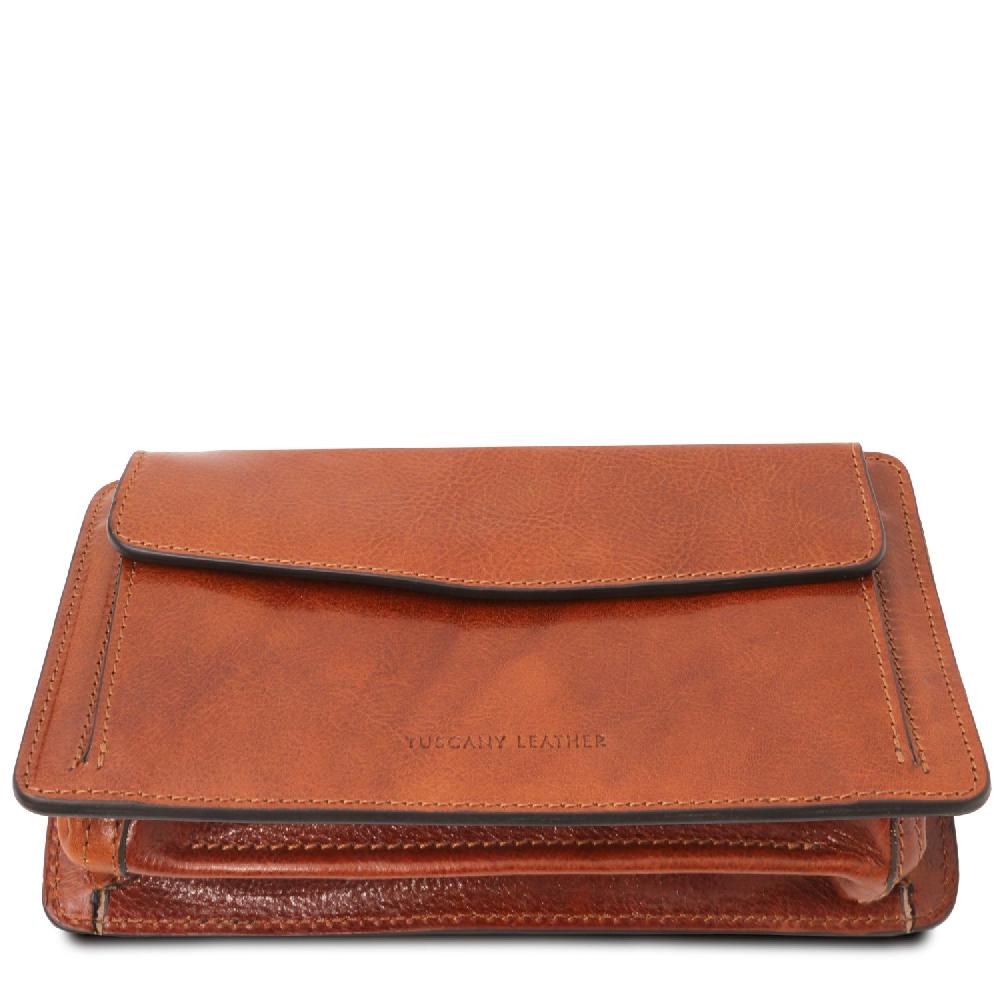 Tuscany Leather Esclusivo Borsello a Mano in Pelle Moda