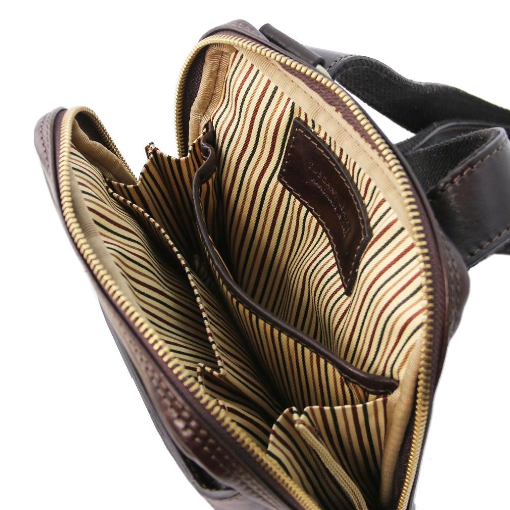 Tuscany Leather Borsello da Uomo in Pelle Sconto di tempo limitato