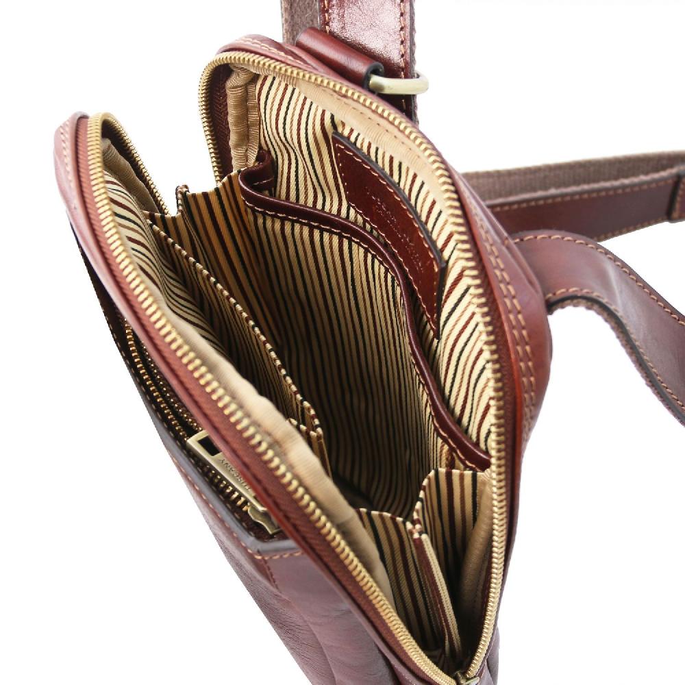Tuscany Leather Borsello da Uomo in Pelle Negozio online di fabbrica