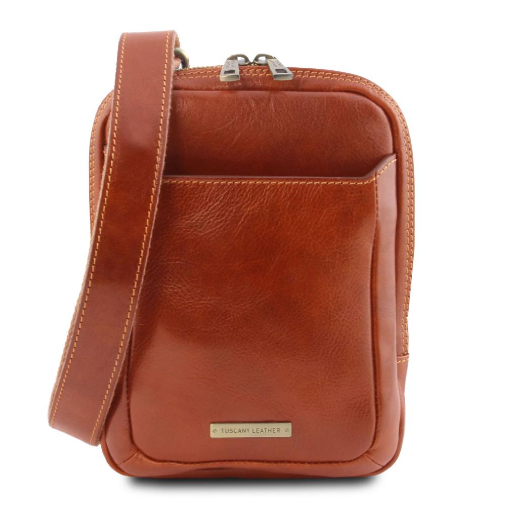 Tuscany Leather Borsello da Uomo in Pelle Prezzo di fabbrica