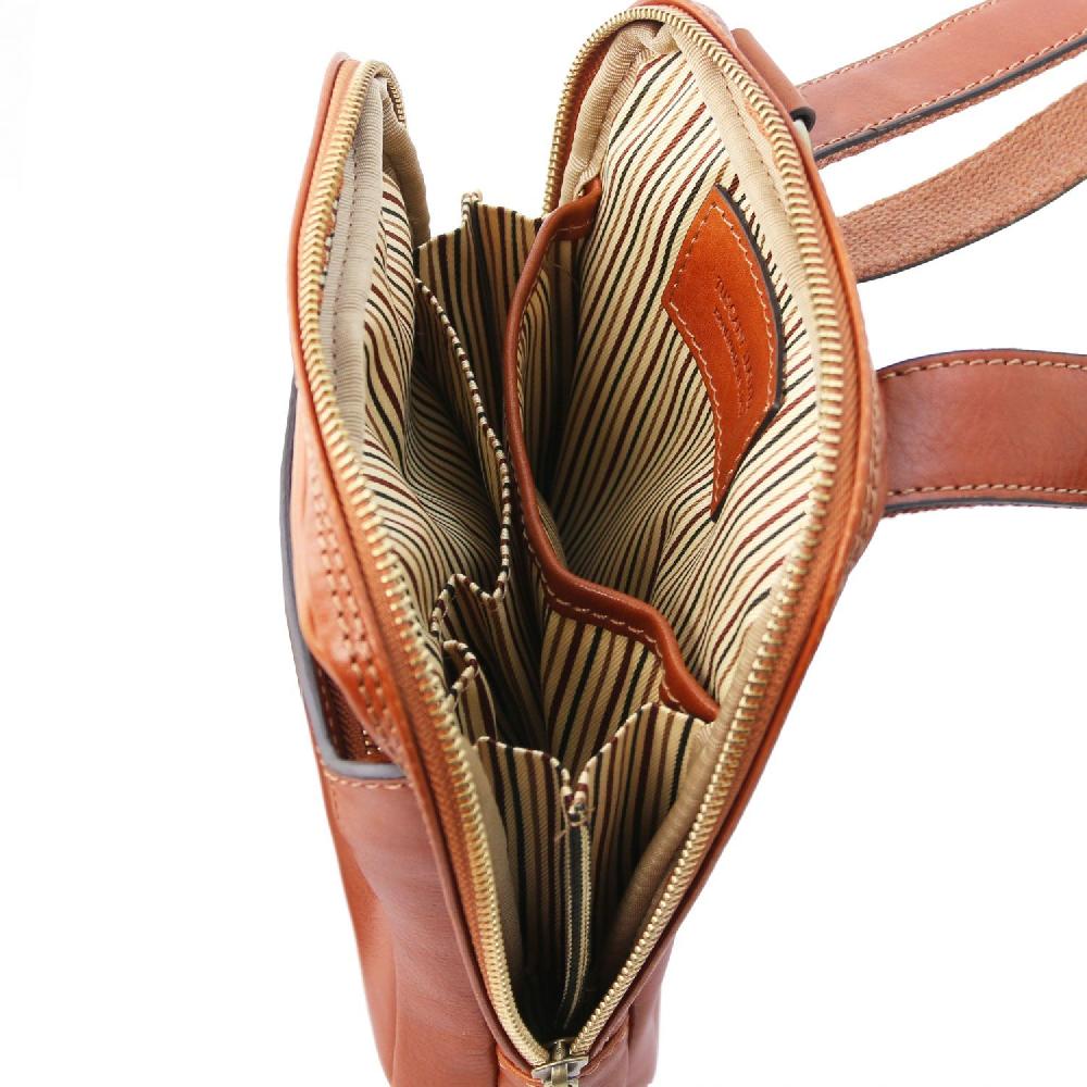 Tuscany Leather Borsello da Uomo in Pelle Prezzo di fabbrica