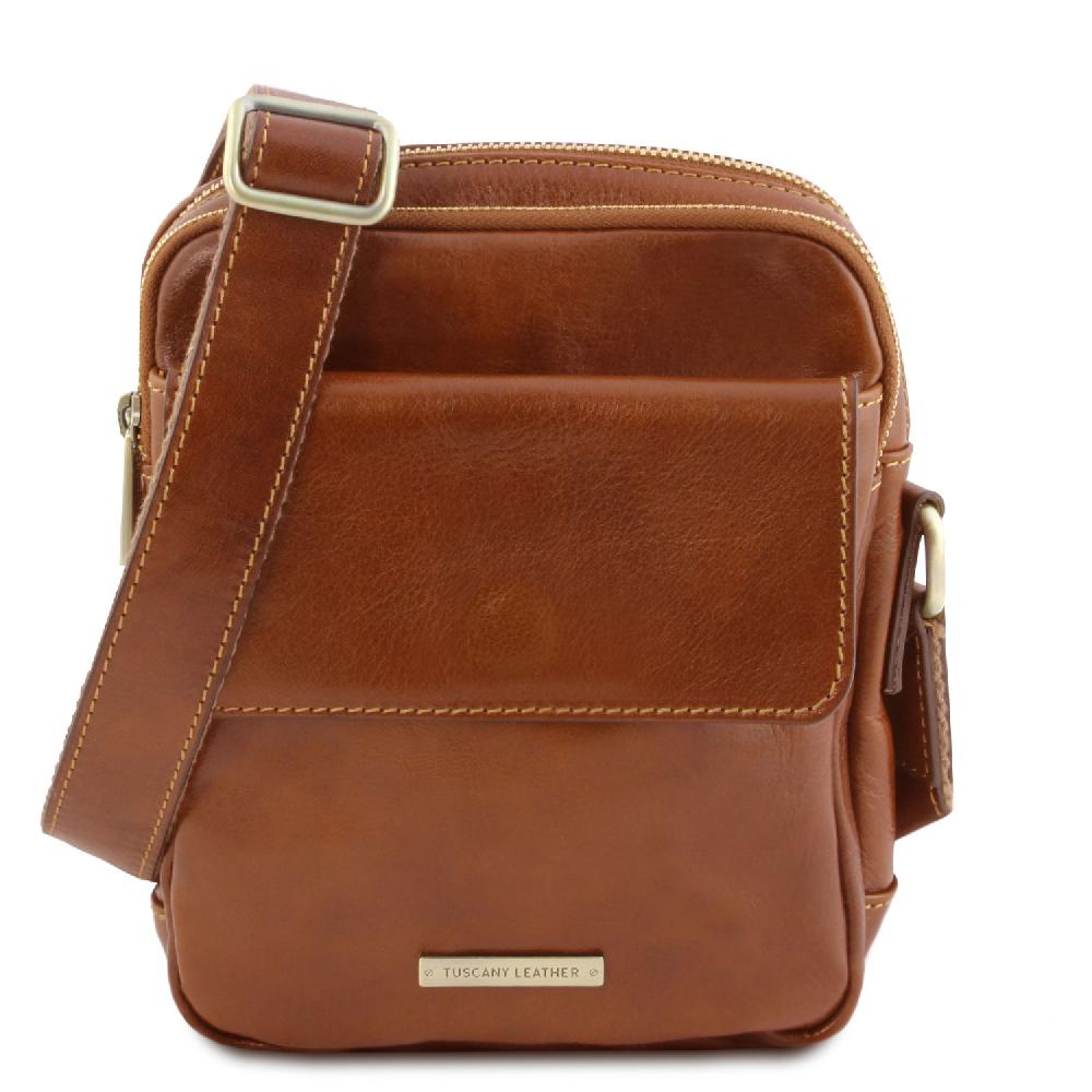 Tuscany Leather Borsello da Uomo in Pelle Flash Sale