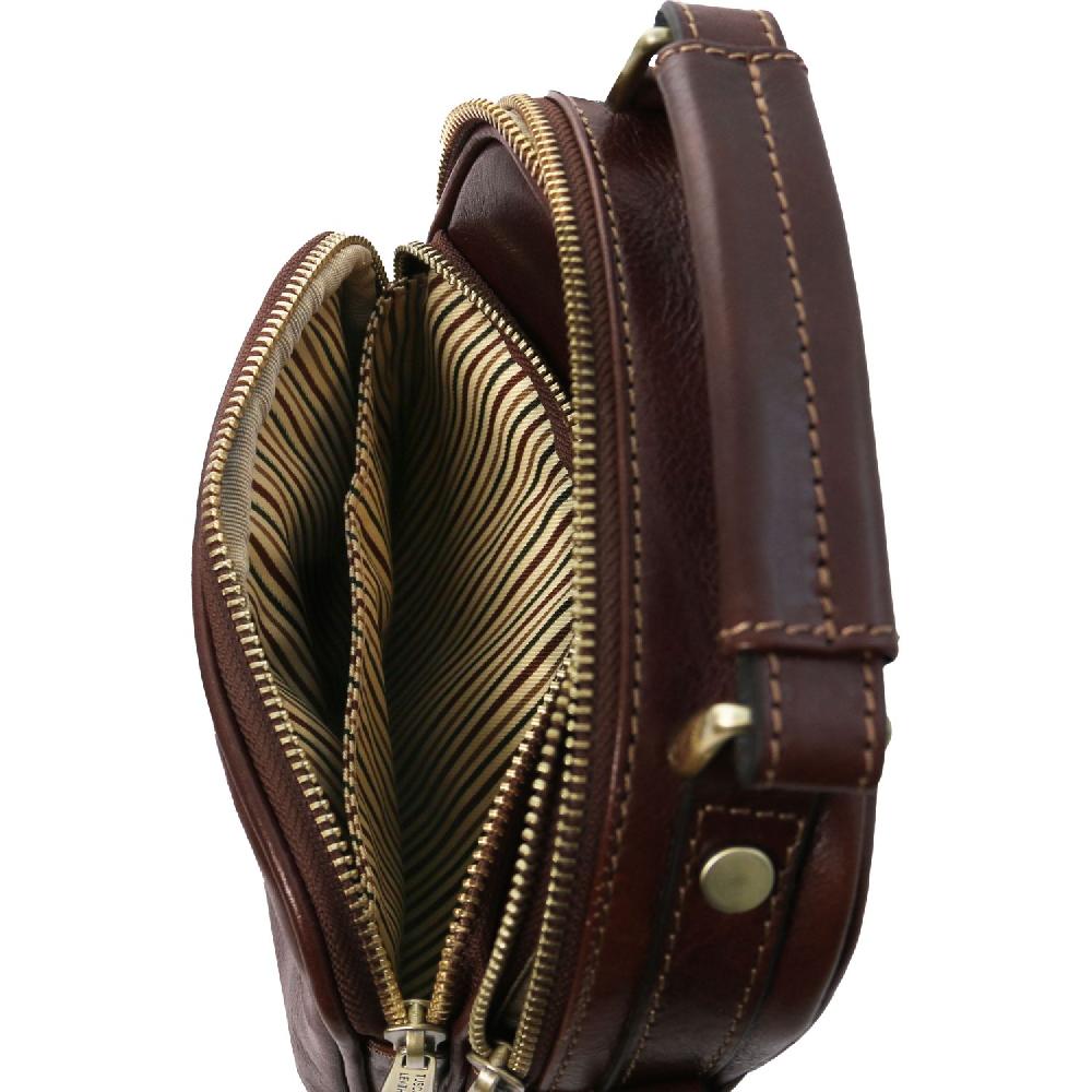 Tuscany Leather Borsello da Uomo in Pelle Shopping online