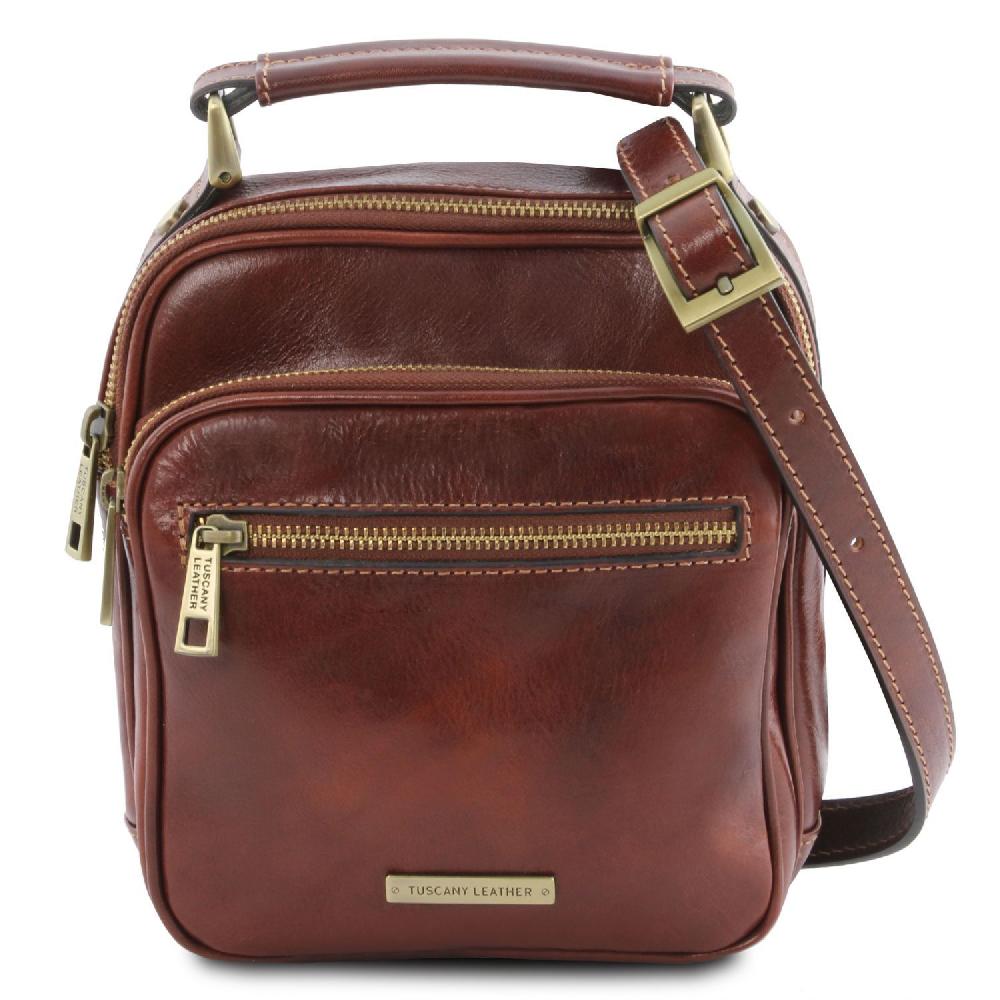 Tuscany Leather Borsello da Uomo in Pelle Offerta esclusiva