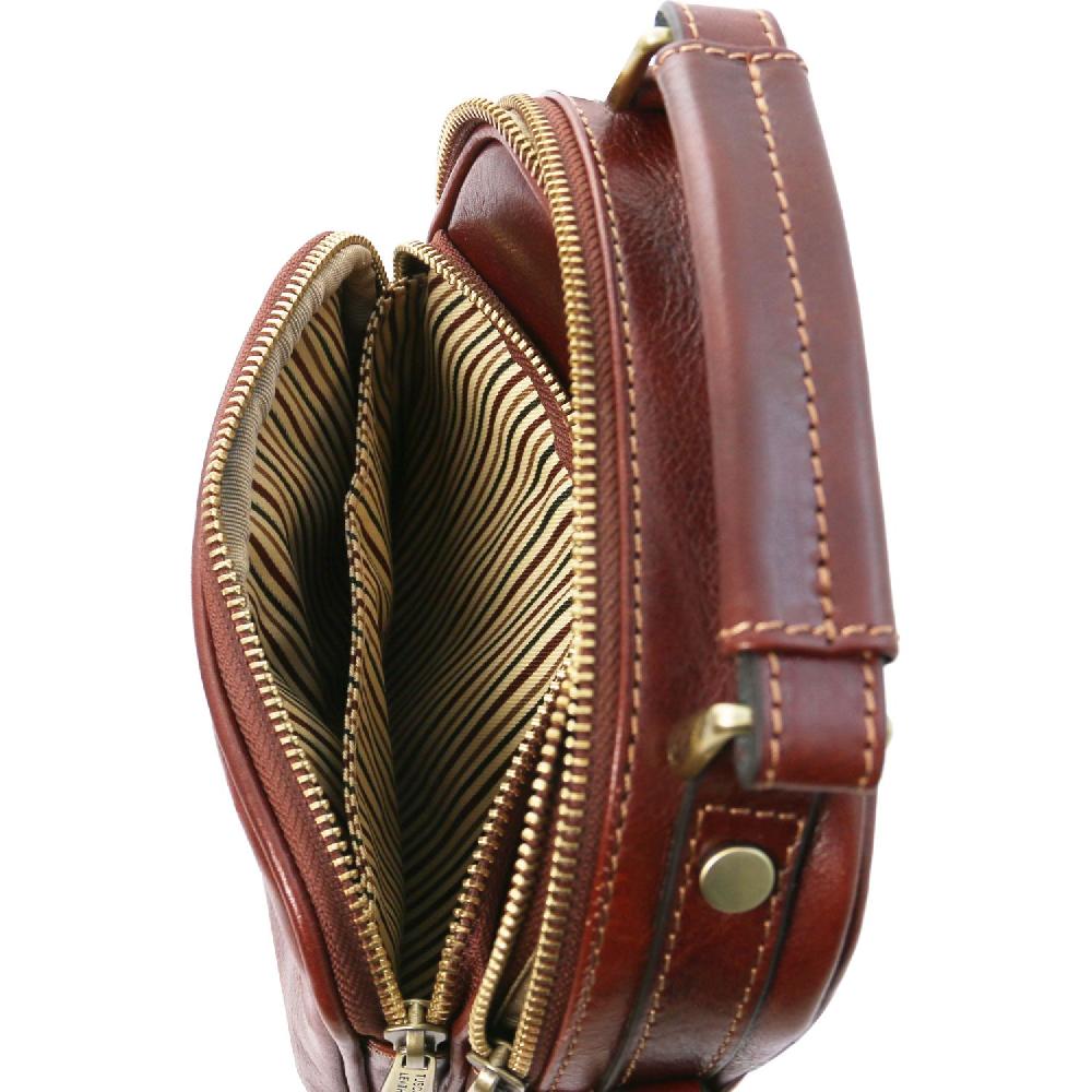 Tuscany Leather Borsello da Uomo in Pelle Offerta esclusiva