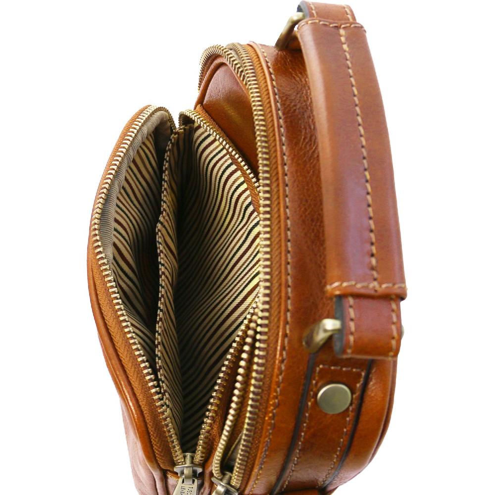 Tuscany Leather Borsello da Uomo in Pelle Vendite stagionali