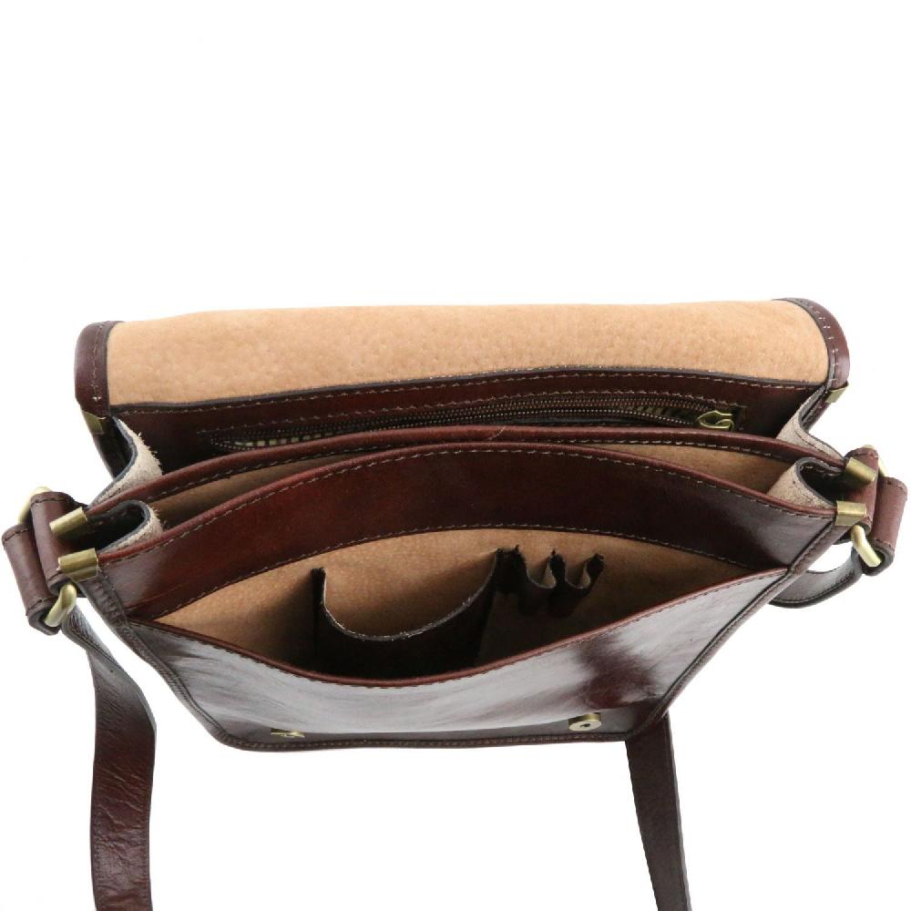 Tuscany Leather Borsa a Tracolla 2 Scomparti Cyber Monday