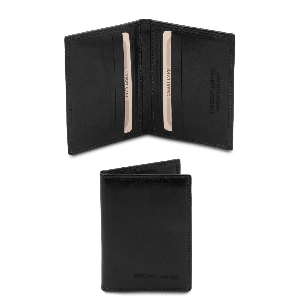 Tuscany Leather Esclusivo Portacarte in Pelle Offerta Anniversario