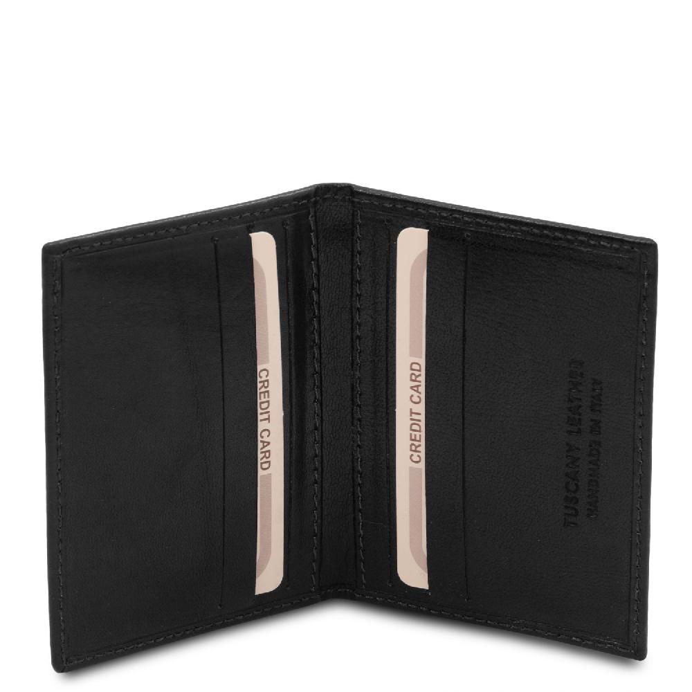 Tuscany Leather Esclusivo Portacarte in Pelle Offerta Anniversario