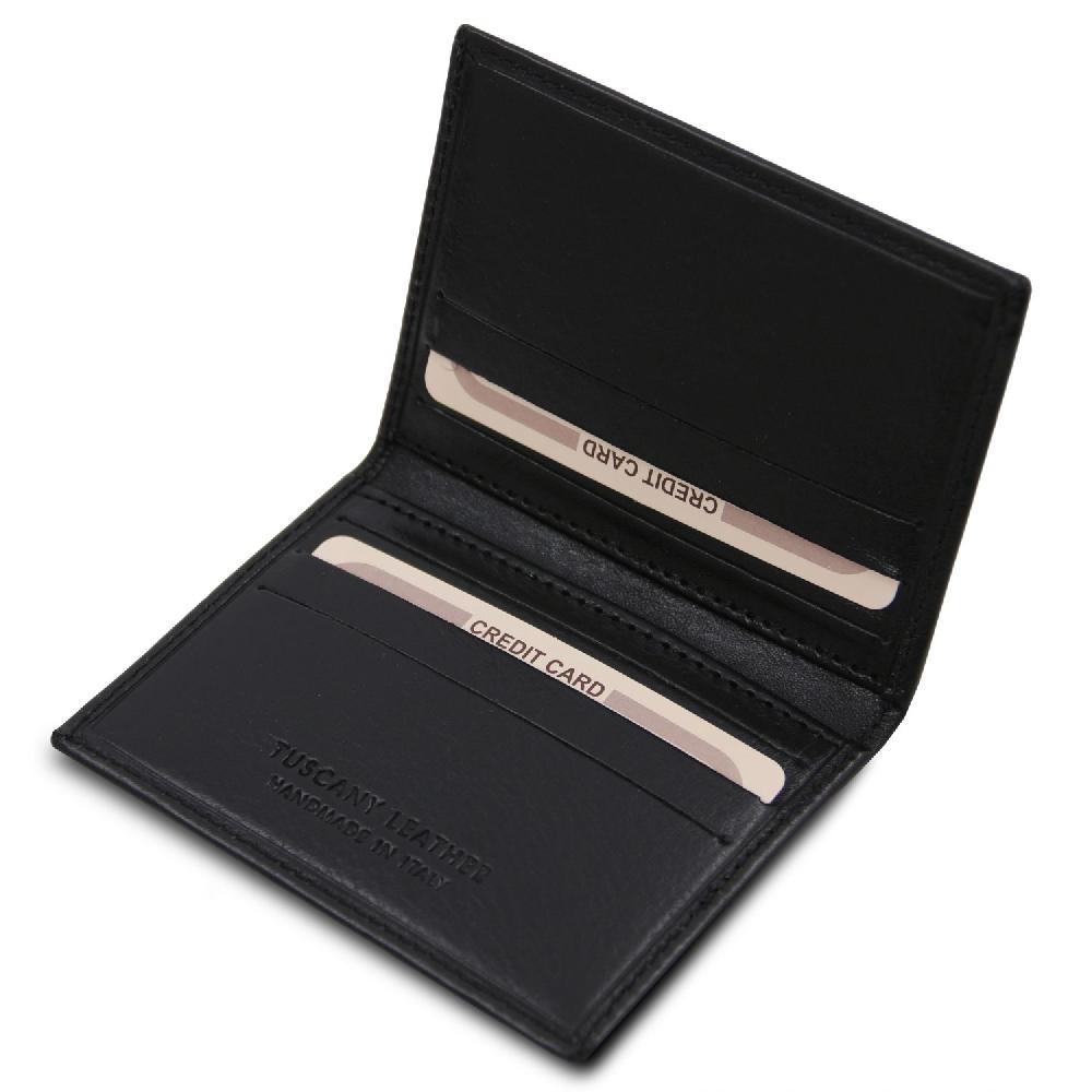 Tuscany Leather Esclusivo Portacarte in Pelle Offerta Anniversario