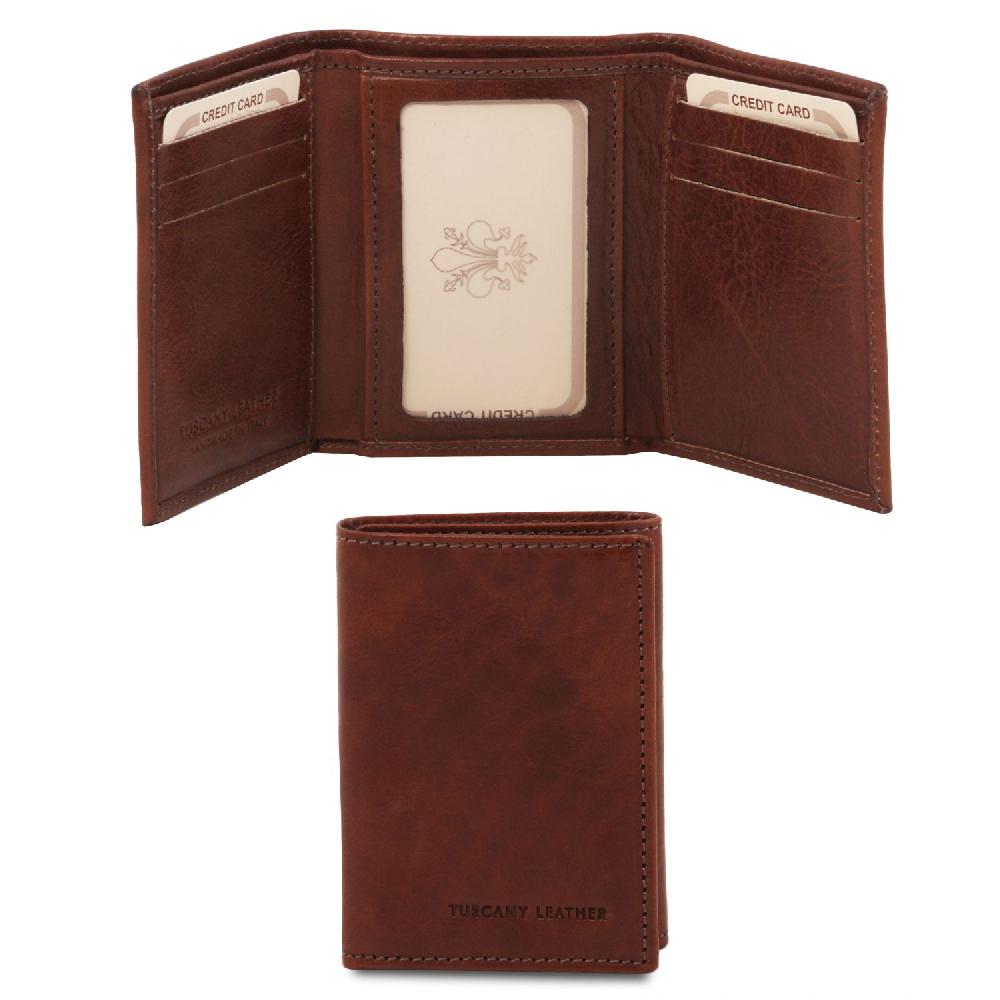 Tuscany Leather Esclusivo Portafoglio in Pelle Liquidazione