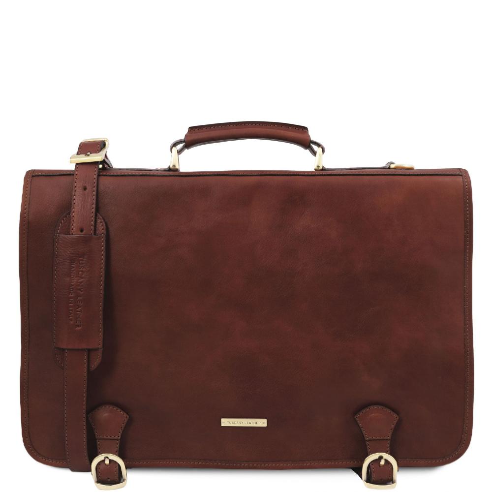 Tuscany Leather Borsa da Lavoro in Pelle Super sconto