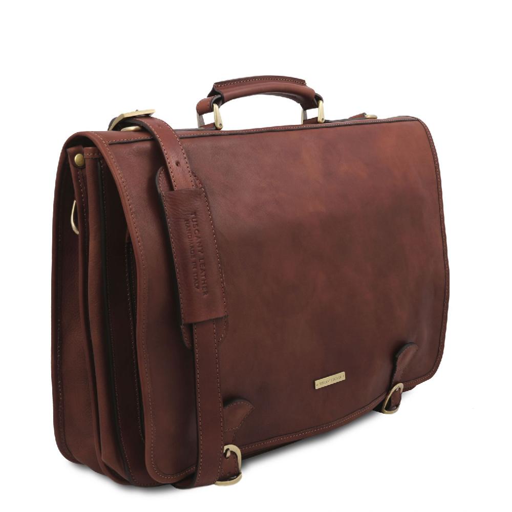 Tuscany Leather Borsa da Lavoro in Pelle Super sconto