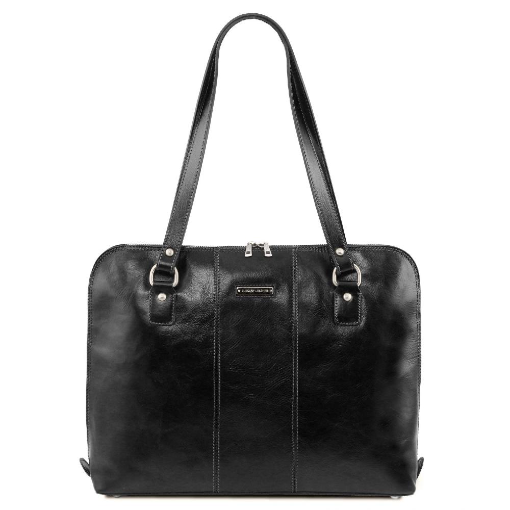 Tuscany Leather Esclusiva Borsa da Lavoro per Donna Spedizione Gratuita