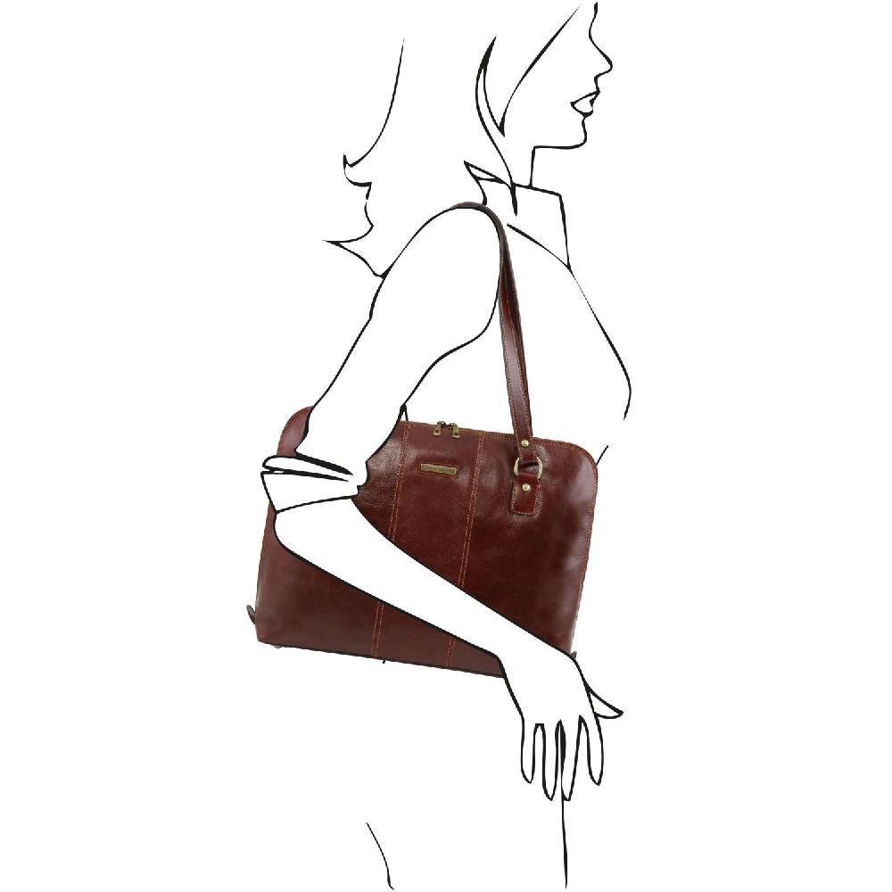 Tuscany Leather Esclusiva Borsa da Lavoro per Donna Pezzi Unici