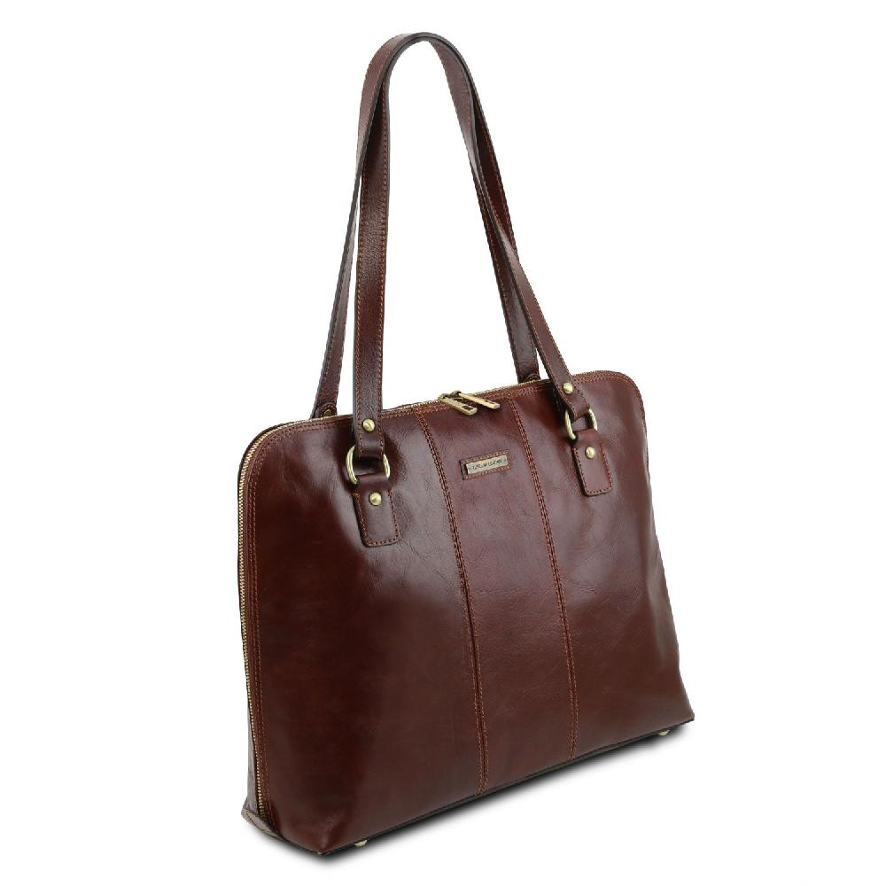 Tuscany Leather Esclusiva Borsa da Lavoro per Donna Pezzi Unici