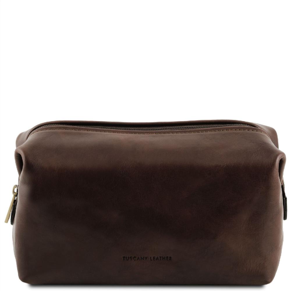 Tuscany Leather Beauty Case in Pelle - Misura Grande Prezzo Ridotto