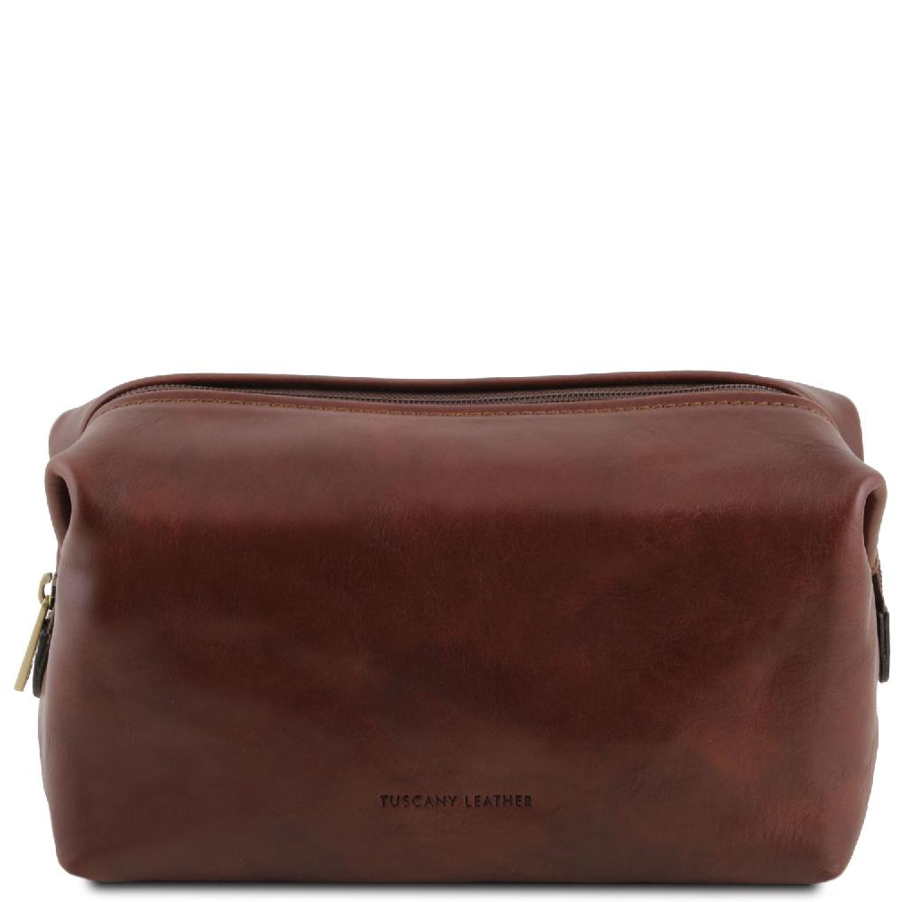 Tuscany Leather Beauty Case in Pelle - Misura Grande Sottocosto