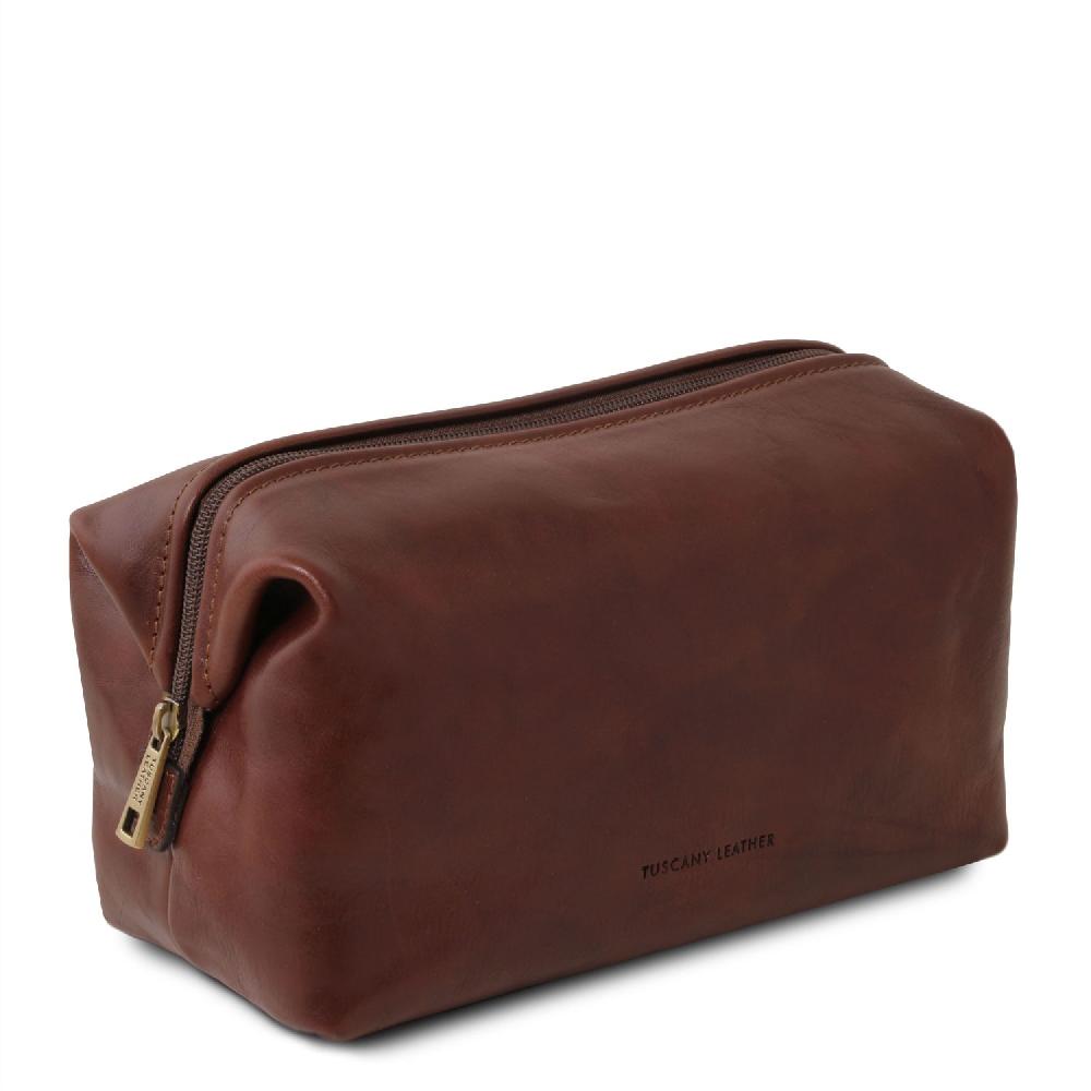 Tuscany Leather Beauty Case in Pelle - Misura Grande Sottocosto