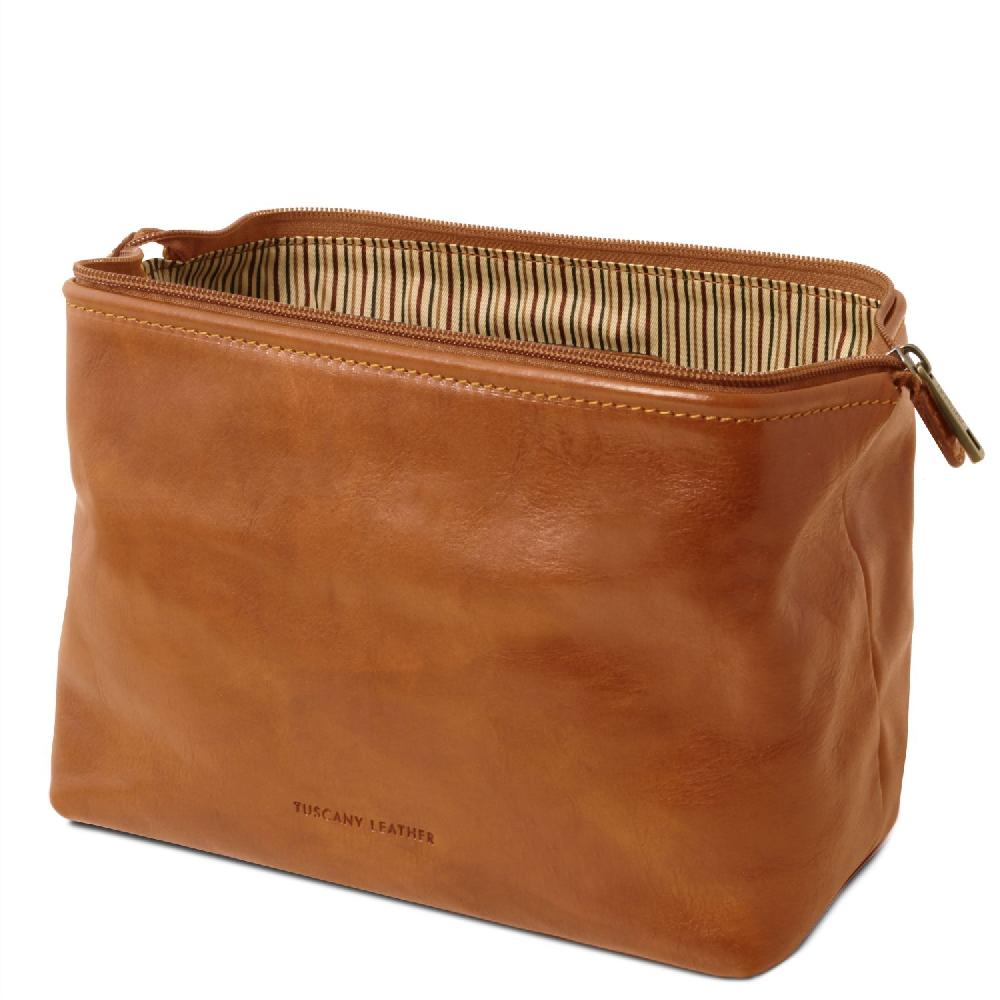 Tuscany Leather Beauty Case in Pelle - Misura Grande Convenienza
