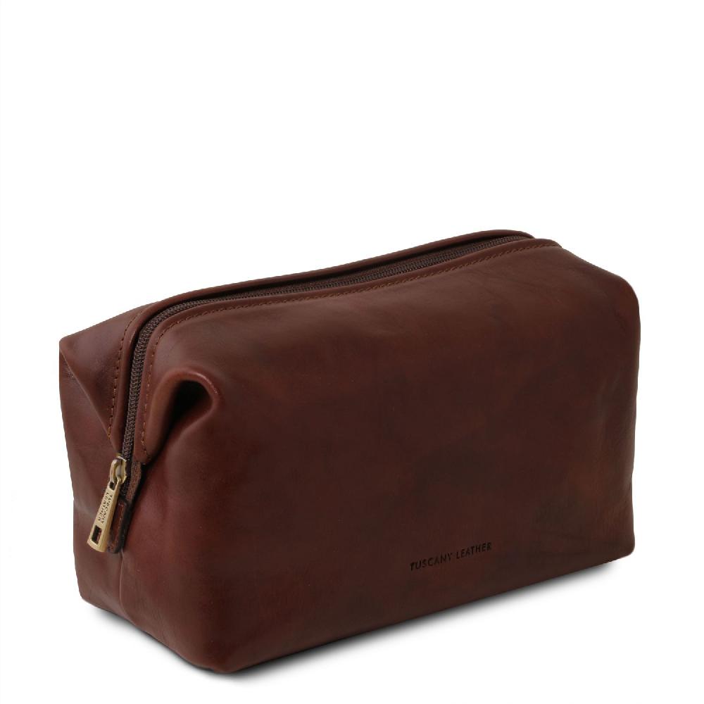 Tuscany Leather Beauty Case in Pelle - Misura Piccola Presa