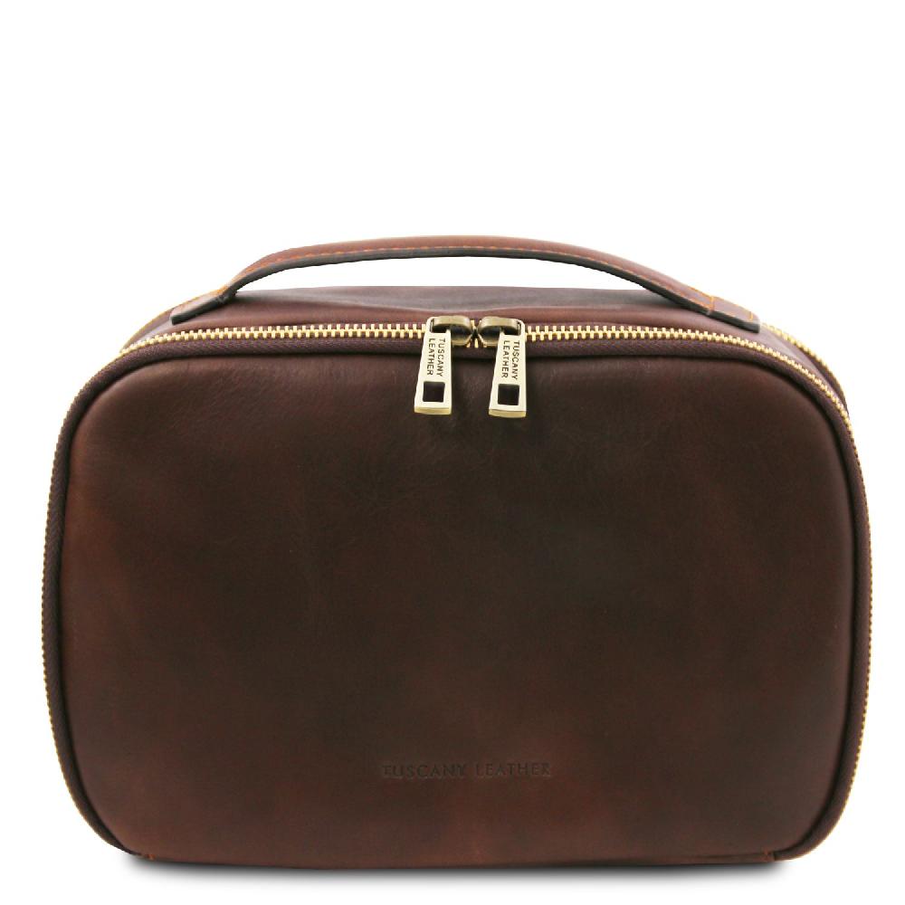 Tuscany Leather Beauty Case in Pelle Economico