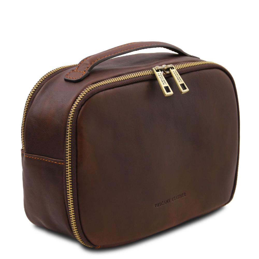 Tuscany Leather Beauty Case in Pelle Economico