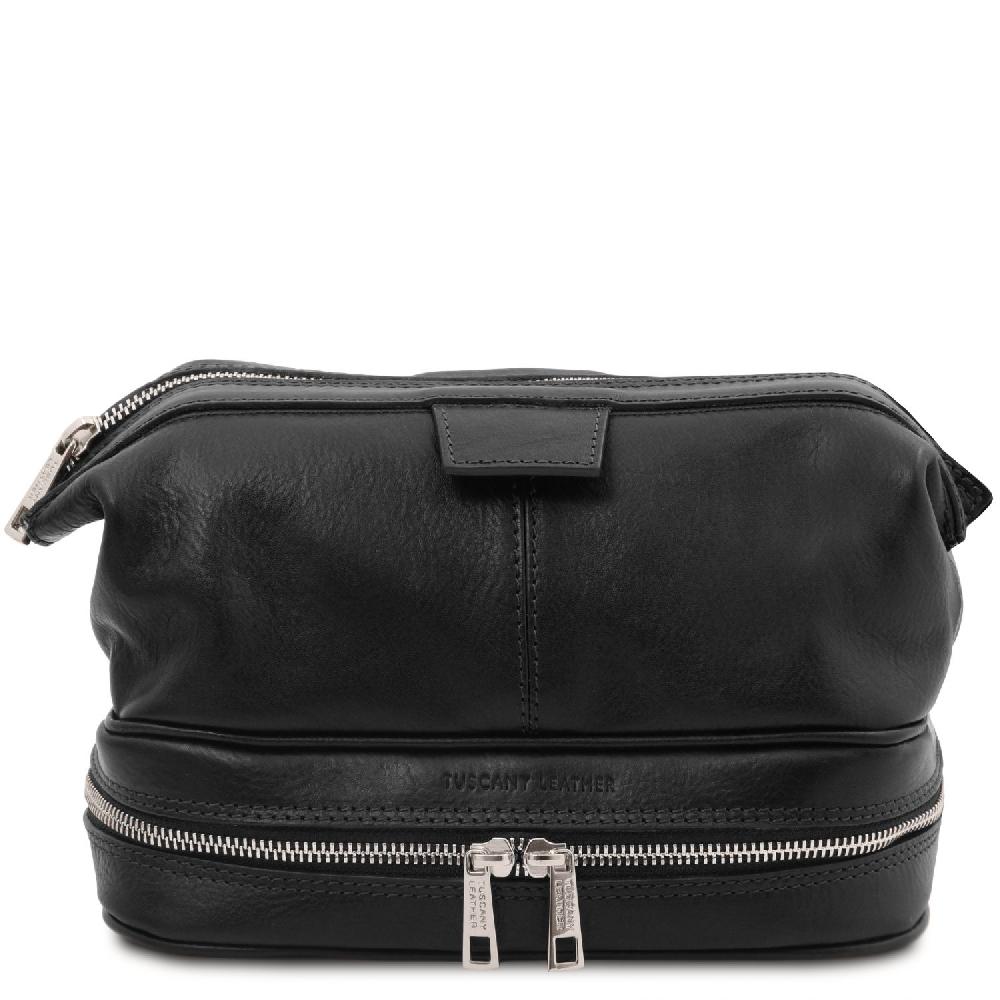 Tuscany Leather Beauty Case in Pelle In Vendita