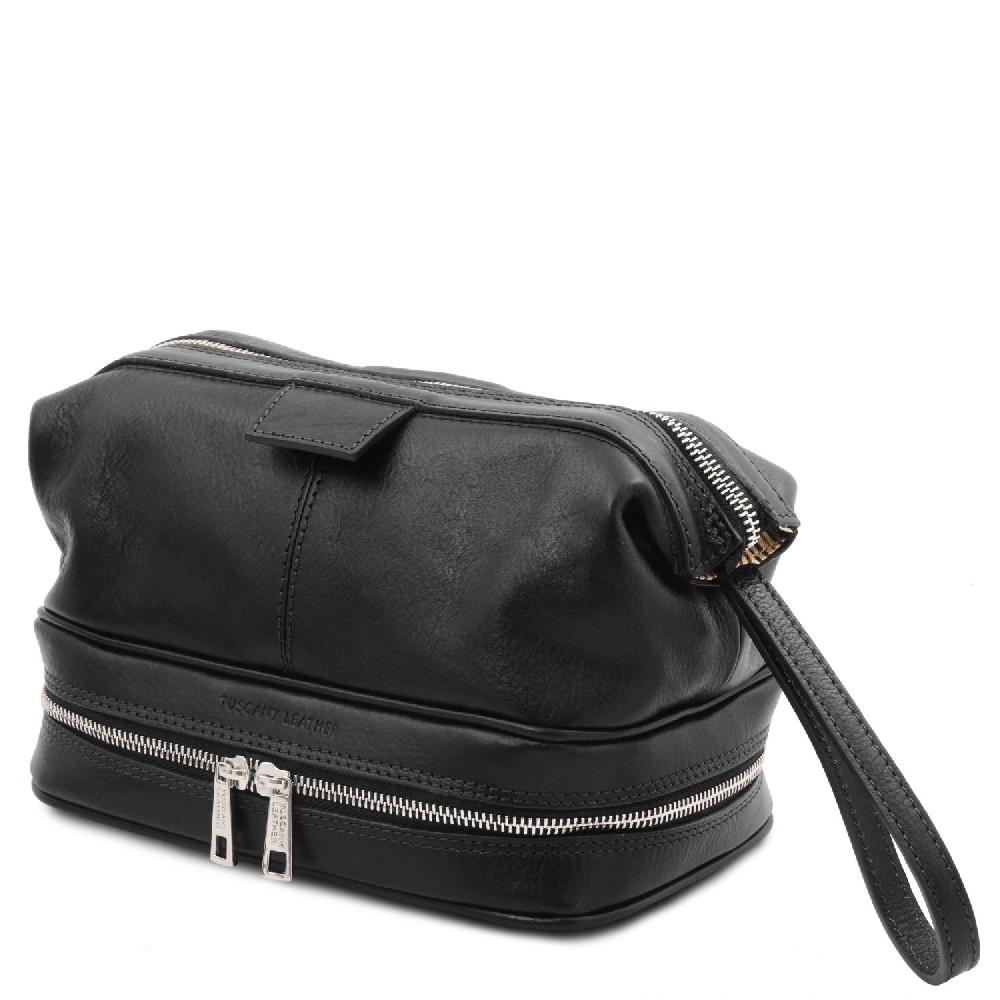 Tuscany Leather Beauty Case in Pelle In Vendita