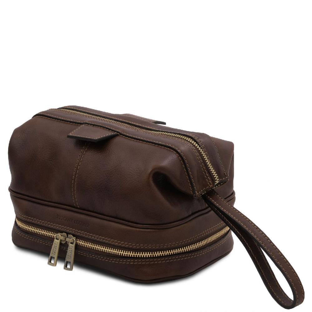 Tuscany Leather Beauty Case in Pelle Saldi