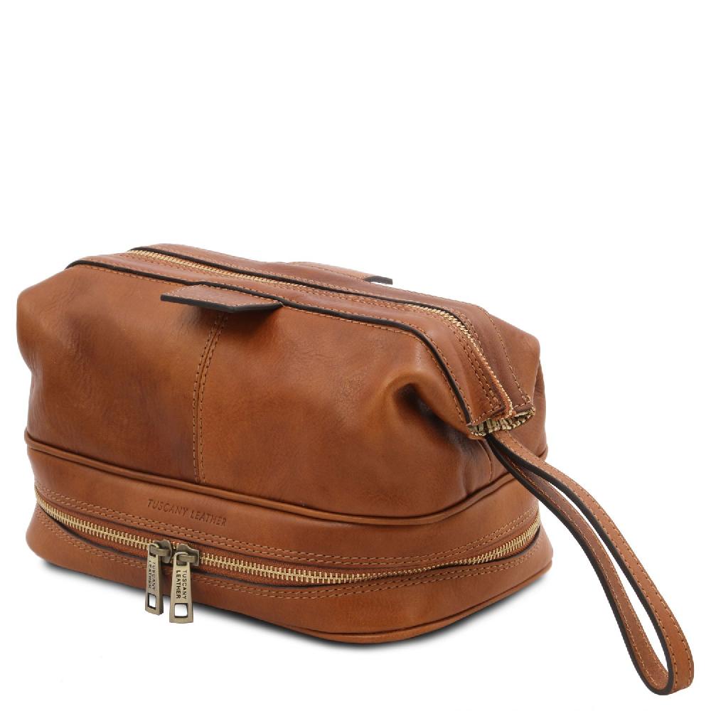 Tuscany Leather Beauty Case in Pelle Hotsell