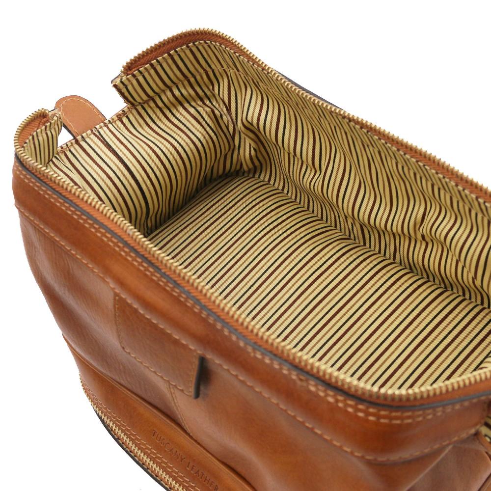 Tuscany Leather Beauty Case in Pelle Hotsell