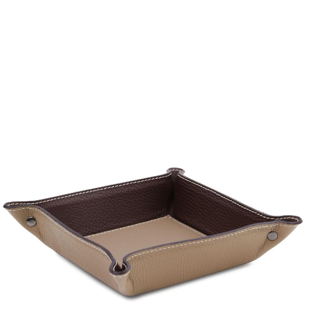 Tuscany Leather Svuotatasche in Pelle Vendite Flash