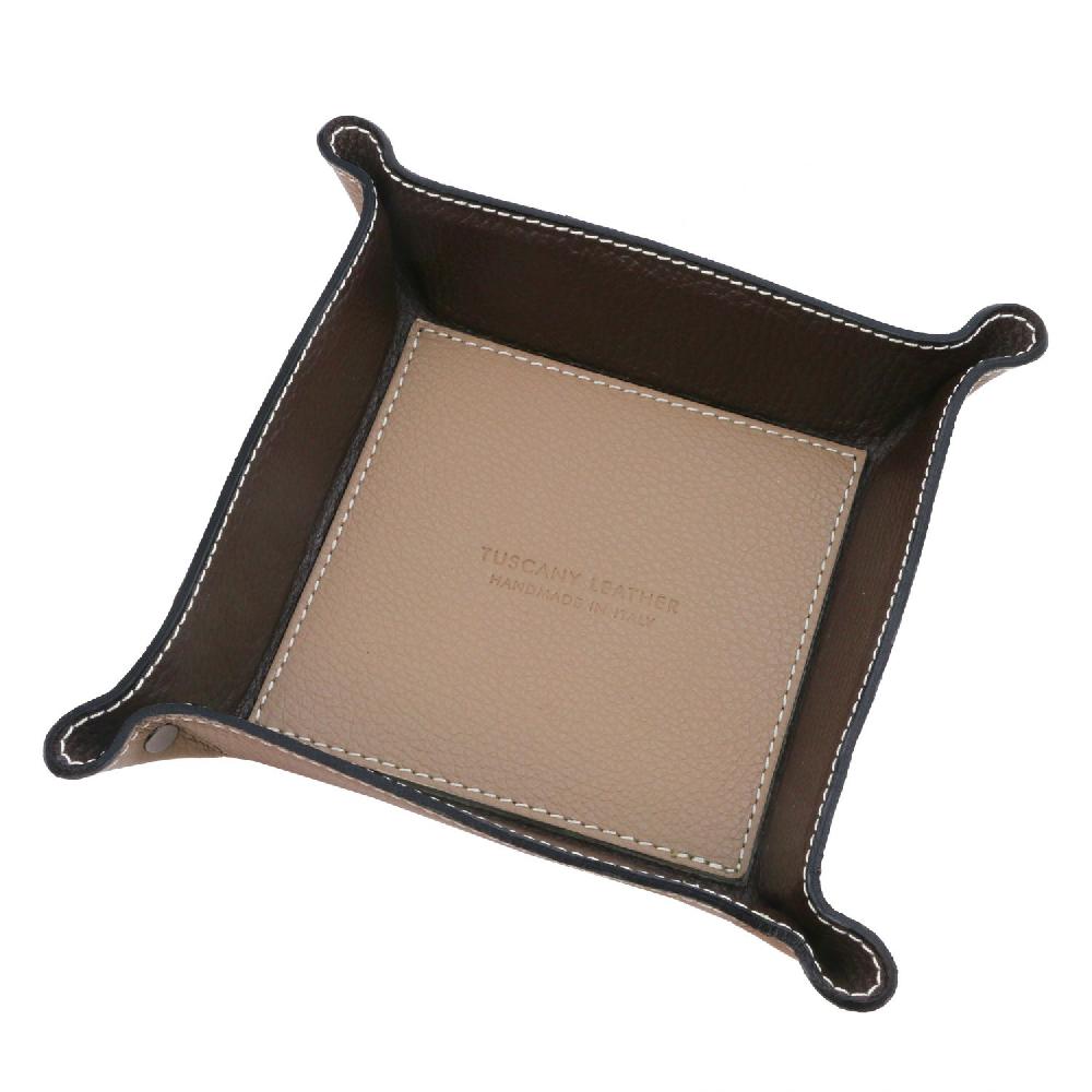 Tuscany Leather Svuotatasche in Pelle Vendite Flash