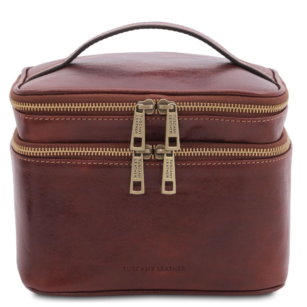 Tuscany Leather Beauty Case in Pelle Negozio online di fabbrica