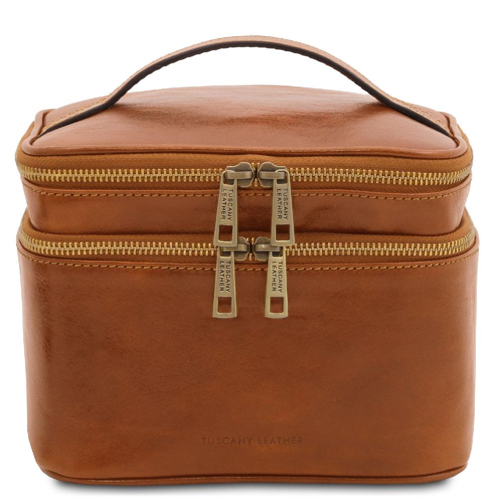 Tuscany Leather Beauty Case in Pelle Offerta speciale