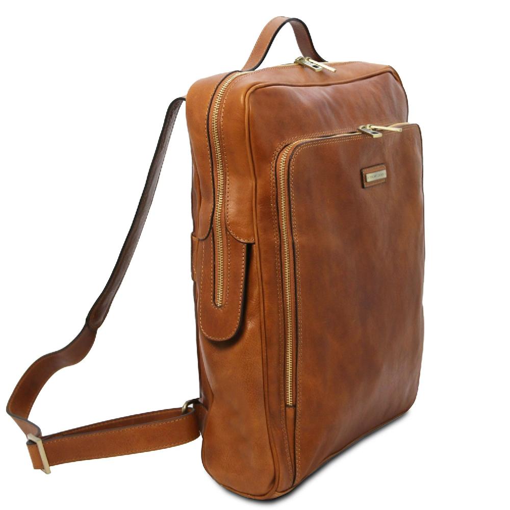 Tuscany Leather Zaino Porta Computer in Pelle - Misura Grande Offerta per la Festa della Mamma