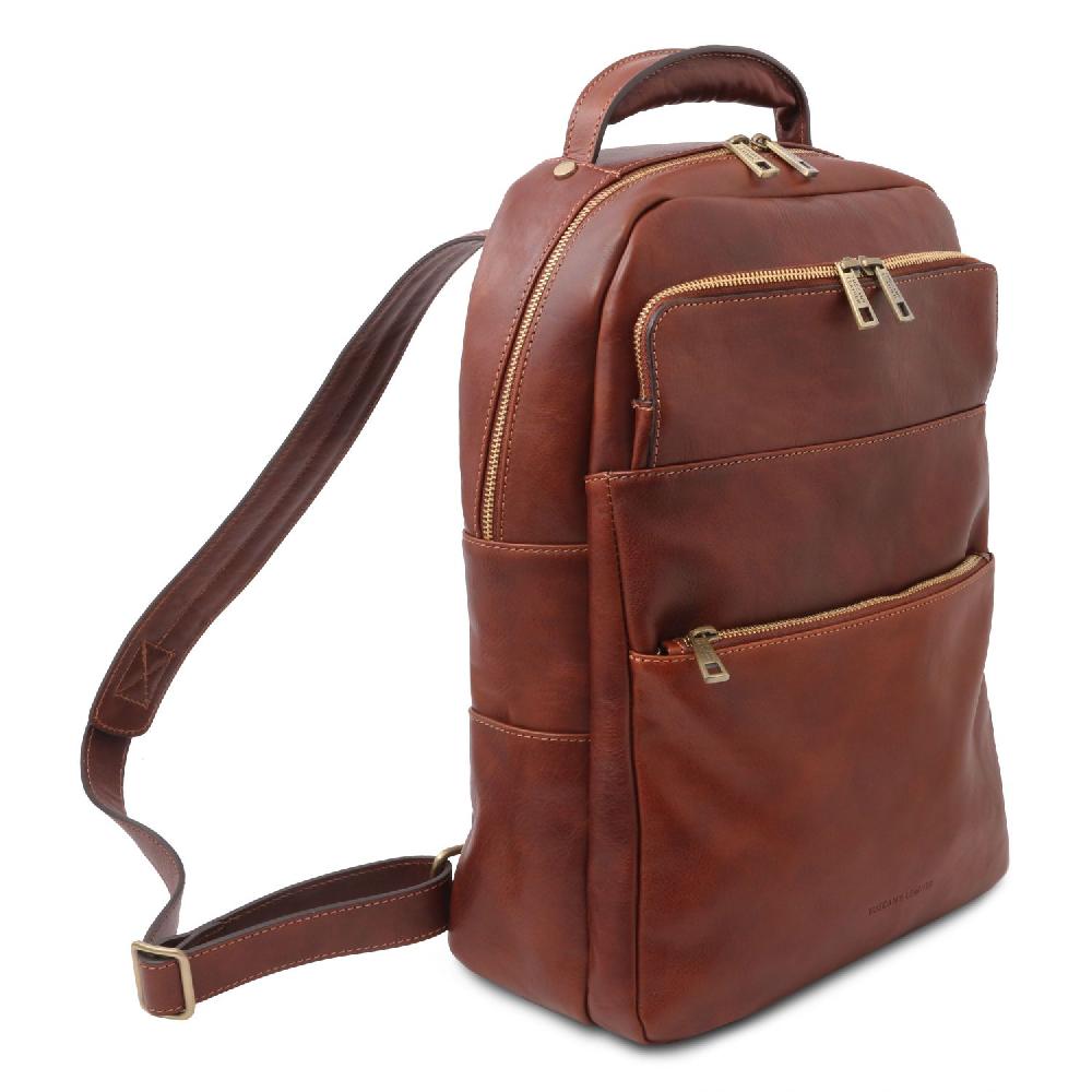 Tuscany Leather Zaino Porta Computer in Pelle Latest fashion