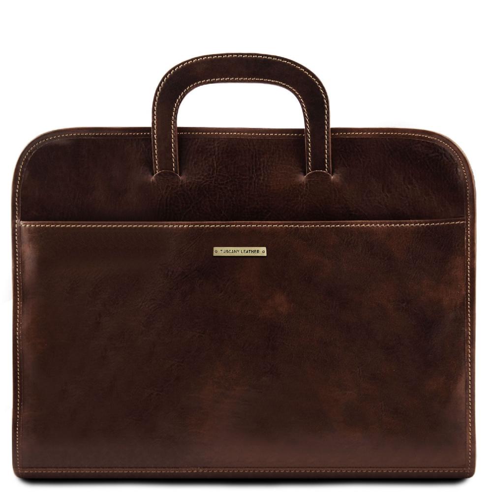 Tuscany Leather Cartella Portadocumenti in Pelle Prezzo basso