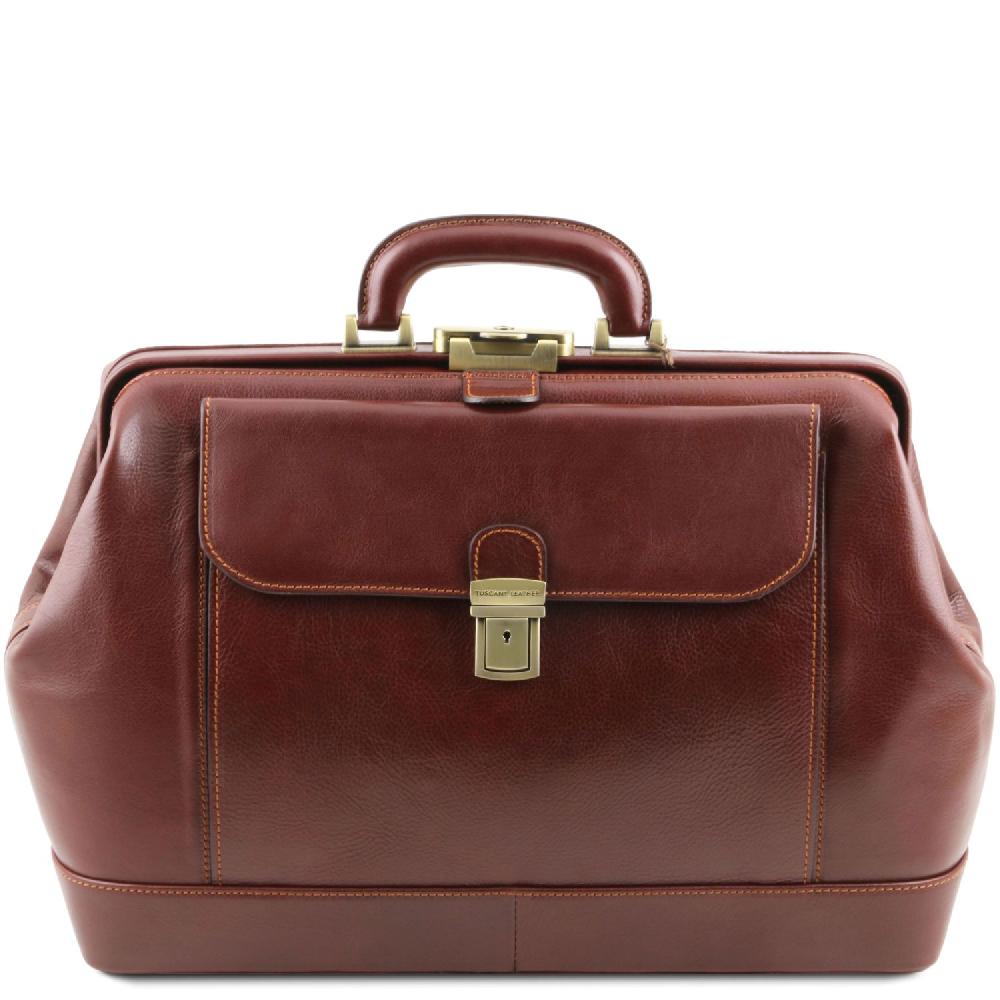Tuscany Leather Esclusiva Borsa Medico in Pelle Fino al 50% di sconto
