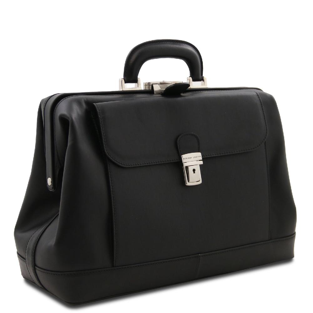Tuscany Leather Esclusiva Borsa Medico in Pelle Fino al 60% di sconto